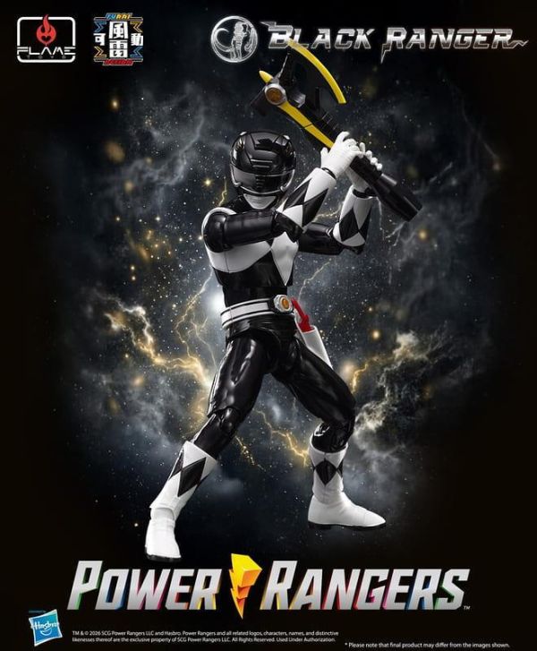 【史派克工廠】預購26年10月 千值練 風雷可動 金剛戰士 Power Rangers 黑衣戰士 0601 千值練 風雷可動 金剛戰士 Power Rangers 黑衣戰士