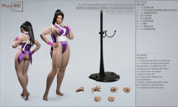 【史派克工廠】預購免運26年Q2 模匠 1/6 格鬥女素體 含頭雕 連腳款 大胸 白膚 小麥膚 2款 0130 模匠 1/6 格鬥女素體 含頭雕 連腳款 大胸 白膚 小麥膚 2款