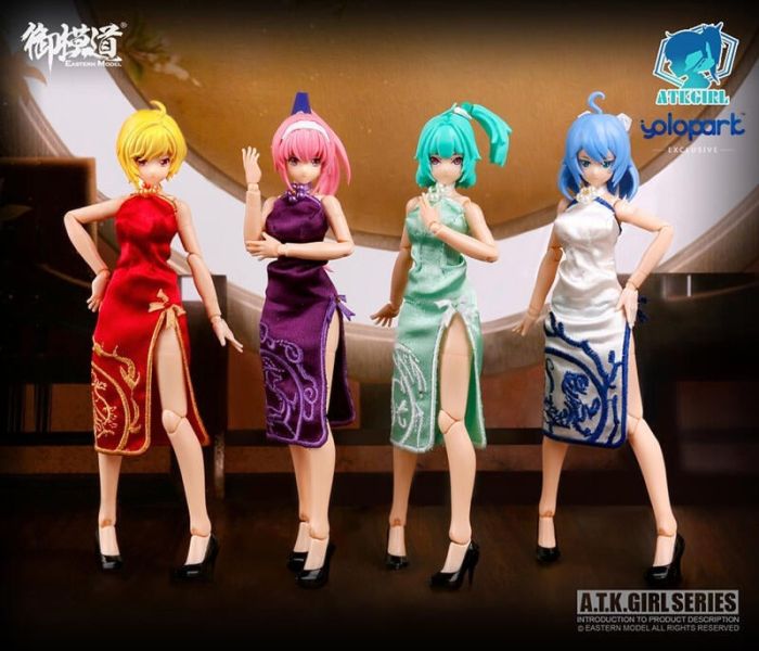 【史派克工廠】現貨  御模道 四聖獸 旗袍配件包 可搭壽屋機娘 含素體 0317 御模道 四聖獸 旗袍配件包 可搭壽屋機娘 含素體