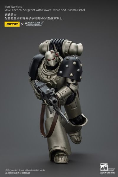 【史派克工廠】結單10月 JOYTOY暗源 鋼鐵勇士 配備能量劍和等離子手槍的MKVI型戰術軍士 JT01758 0721 JOYTOY暗源 鋼鐵勇士 配備能量劍和等離子手槍的MKVI型戰術軍士 JT01758