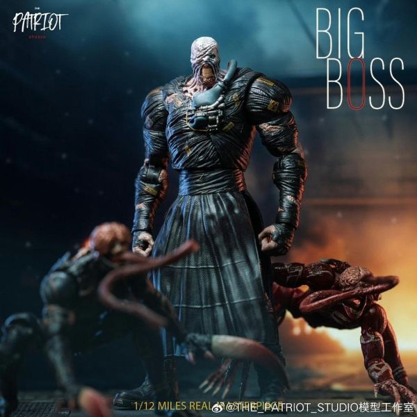【史派克工廠】結單免運26年Q3 愛國者 Patriot 1/12 生化 BIG BOSS 追追 2批 可動 0224 愛國者 Patriot 1/12 生化 BIG BOSS 追追 2批 可動