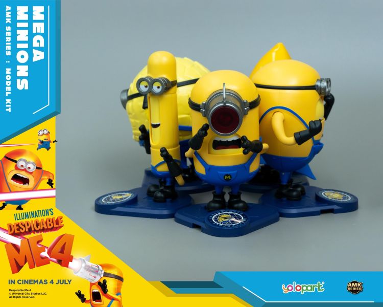 【史派克工廠】現貨 yolopark AMK 神偷奶爸4 小小兵 SUPERMEL 12cm yolopark AMK 神偷奶爸4 SUPERMEL 12cm 小小兵