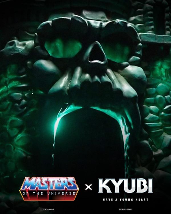 【史派克工廠】預購免運Q3 KYUBI × Masters of the Universe灰堡收藏雕像充電座 訂0624 KYUBI × Masters of the Universe灰堡收藏雕像充電座 訂