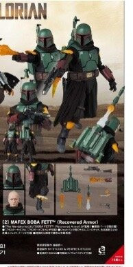 【史派克工廠】現貨 日版 MAFEX 星際大戰 曼達洛人 波巴 費特 修復裝甲 0320 現貨 日版 MAFEX 星際大戰 曼達洛人 波巴 費特 修復裝甲