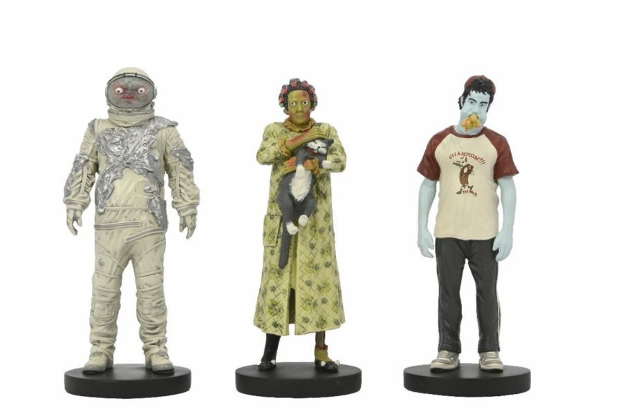【史派克工廠】結單預購25年1月 NECA 陰間大法師 等候室 貓女士 太空人 熱狗冠軍 3入組 4吋  0913 NECA 陰間大法師 等候室 貓女士 太空人 熱狗冠軍 3入組 4吋 可動人偶