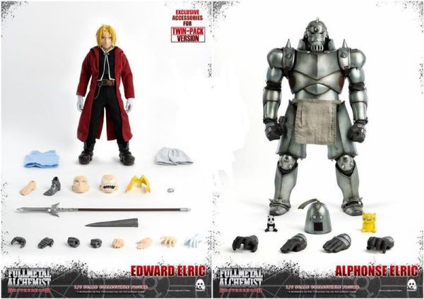 【史派克工廠】結單 預購24年Q3 ThreeZero 鋼之鍊金術師 阿爾馮斯 & 愛德華 1/6 兄弟套裝雙入組 0606 ThreeZero 鋼之鍊金術師 阿爾馮斯 & 愛德華 1/6 兄弟套裝雙入組