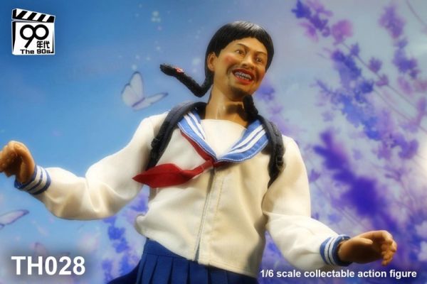 【史派克工廠】結單免運25年Q1 90’s 1/6 斯文學生妹 TH028 如花 食神 1115 90’s 1/6 斯文學生妹 TH028 如花 食神