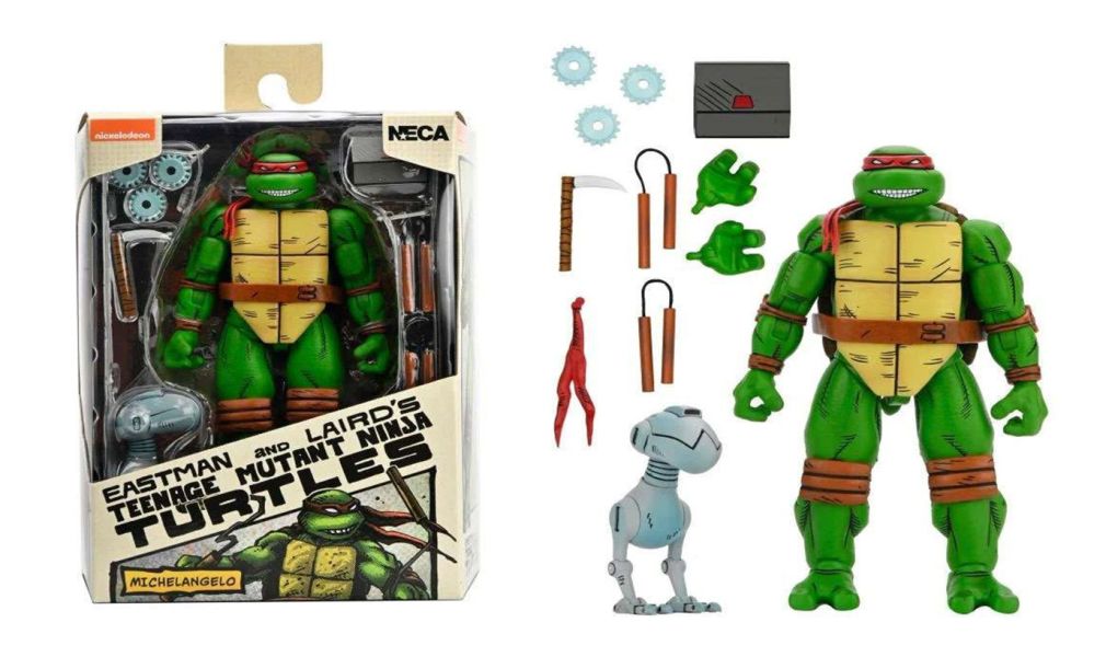 【史派克工廠】結單 預購免運24年11月 NECA 忍者龜 米開朗基羅 幻影漫畫 7吋 可動人偶 0718 NECA 忍者龜 米開朗基羅 幻影漫畫 7吋 可動人偶
