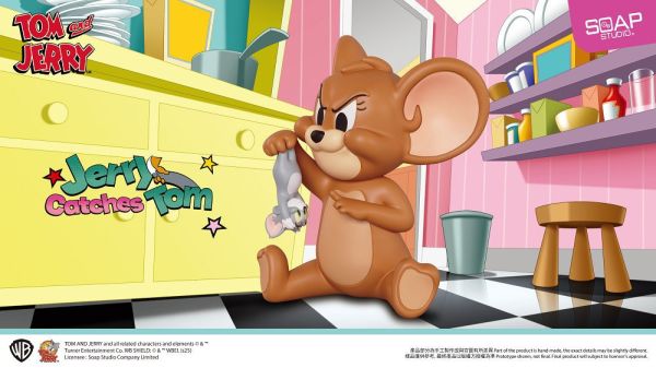 【史派克工廠】結單免運26年Q1 野獸國 SOAP STUDIO CA450 湯姆貓與傑利鼠 老鼠抓貓搞怪款 1030 野獸國 SOAP STUDIO CA450 湯姆貓與傑利鼠 老鼠抓貓搞怪款