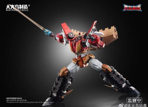 【史派克工廠】結單免運25年9月 大火鳥玩具 神龍拯救隊之元氣星魂 烈焰星神 合金完成品 特典版 0822 大火鳥玩具 神龍拯救隊之元氣星魂 烈焰星神 合金完成品 特典版