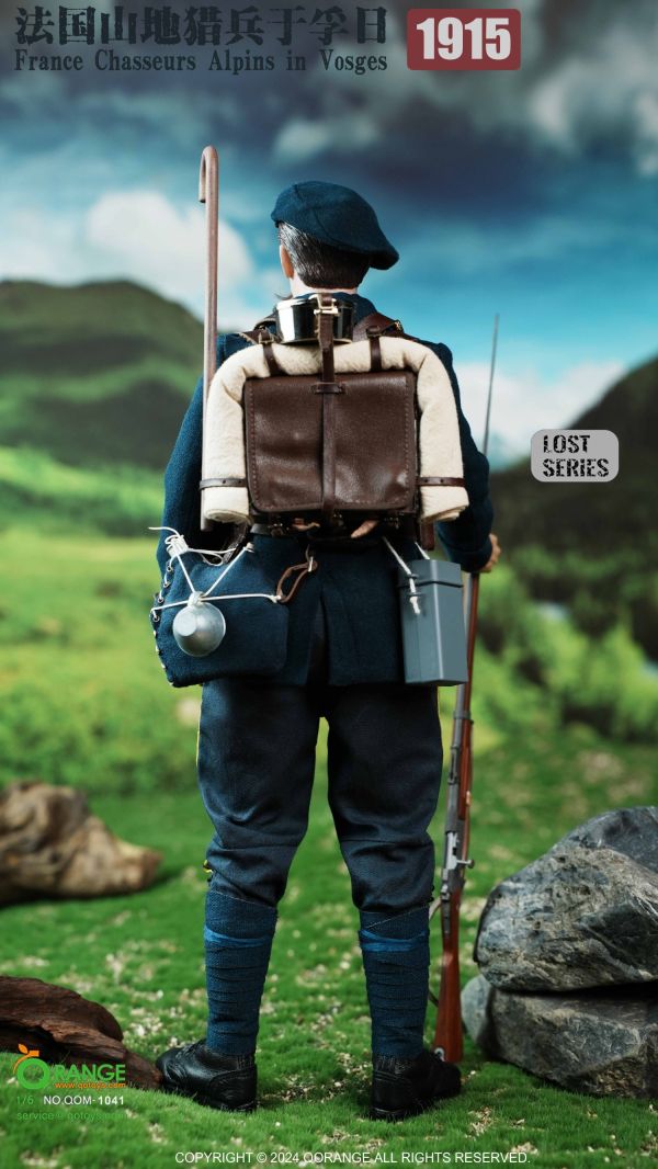 【史派克工廠】結單 預購24年Q4 QORANGE QOTOYS 1/6 法國山地獵兵於孚日1915 QOM-1041 0708 QORANGE QOTOYS 1/6 法國山地獵兵於孚日1915 QOM-1041