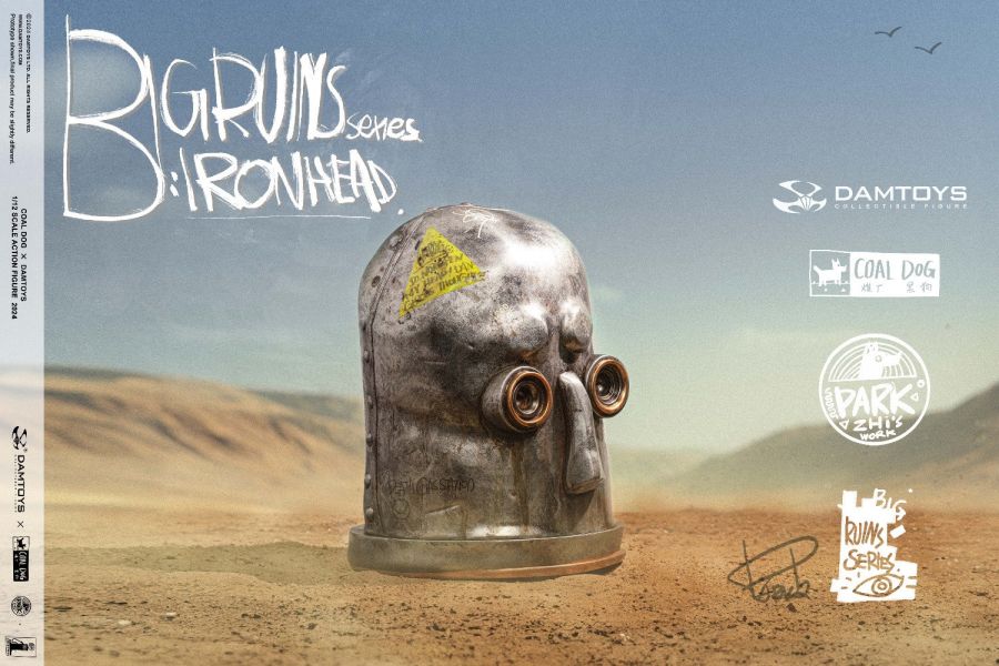 【史派克工廠】結單預購免運25年Q1 Coaldog煤廠黑狗 Damtoys 大廢墟 鐵頭托尼 22cm PES036 0911 Coaldog煤廠黑狗 Damtoys 大廢墟 鐵頭托尼 22cm PES036