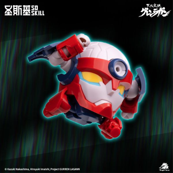 【史派克工廠】預購免運 26年12月 聖斯基 天元突破 紅蓮螺岩 Q版 組裝模型 1102 聖斯基 天元突破 紅蓮螺岩 Q版 組裝模型