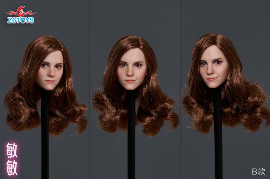 【史派克工廠】結單免運25年1月 Z6TOYS 1/6 歐美模擬可動眼美女頭雕 敏敏 ZC012A 共5款 0103 Z6TOYS 1/6 歐美模擬可動眼美女頭雕 敏敏 ZC012A 共5款