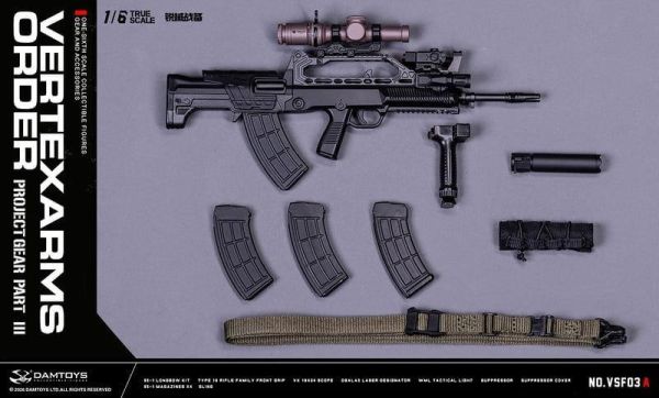【史派克工廠】結單 免運Q1 DAMTOYS 1/6 銳械戰備武器吊卡 第三彈 VSF03-ABCDE 共5款 0924 DAMTOYS 1/6 銳械戰備武器吊卡 第三彈 VSF03-ABCDE 共5款