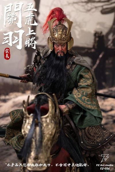 【史派克工廠】結單免運Q4 FZ Art studio 猛將傳 五虎上將 關羽 關雲長 頭雕配件 FZ036 0520 FZ Art studio 猛將傳 五虎上將 關羽 關雲長 頭雕配件 FZ036