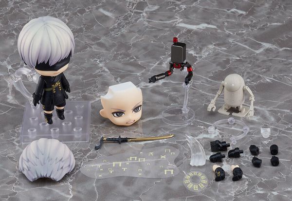 【史派克工廠】結單免運25年7月 GSC 黏土人 尼爾自動人形 NieR:Automata 9S 寄葉九號S型 0411 GSC 黏土人 尼爾自動人形 NieR:Automata 9S 寄葉九號S型