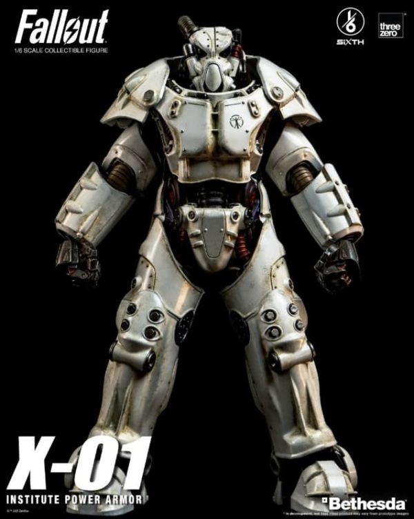 【史派克工廠】預購26年Q1 THREEZERO 1/6 異塵餘生 X-01 學院動力裝甲 訂 1017 THREEZERO 1/6 異塵餘生 X-01 學院動力裝甲