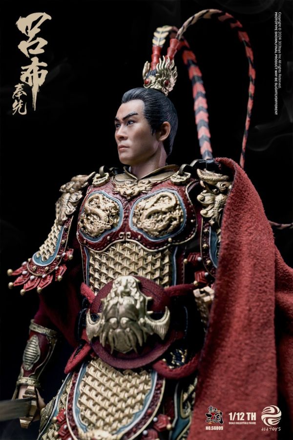 【史派克工廠】結單免運25年Q1 303TOYS 1/12 掌上三國 呂布 奉先 單人版SG009 人馬旗版 1204 303TOYS 1/12 掌上三國 呂布 奉先 單人版SG009 人馬旗版
