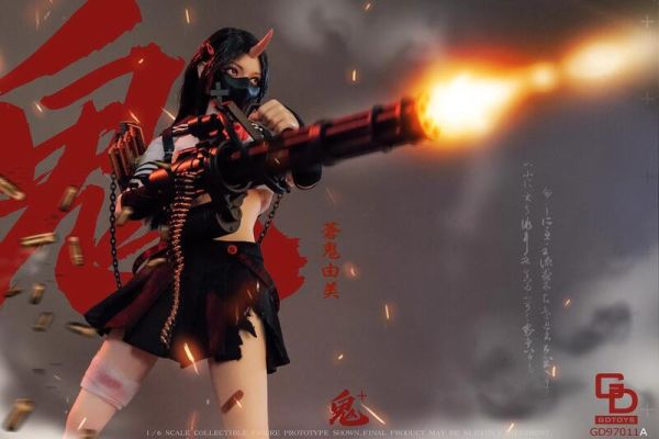 【史派克工廠】結單免運25年Q1 GDTOYS 1/6 鬼姬 第二彈 蒼鬼由美 由川優子 可動人偶 1213 GDTOYS 1/6 鬼姬 第二彈 蒼鬼由美 由川優子 可動人偶