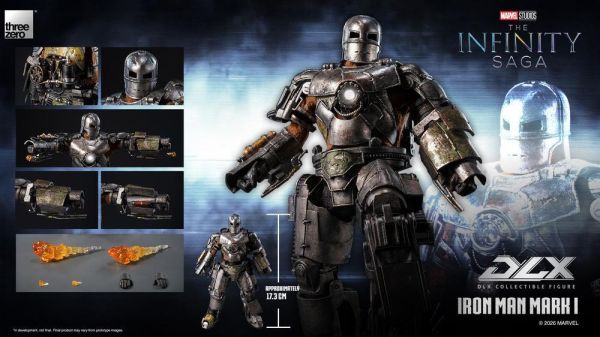 【史派克工廠】預購免運27年Q2 Threezero 復仇者聯盟：無限傳奇 鋼鐵人 Mark I DLX版 1105 Threezero 復仇者聯盟：無限傳奇 鋼鐵人 Mark I DLX版