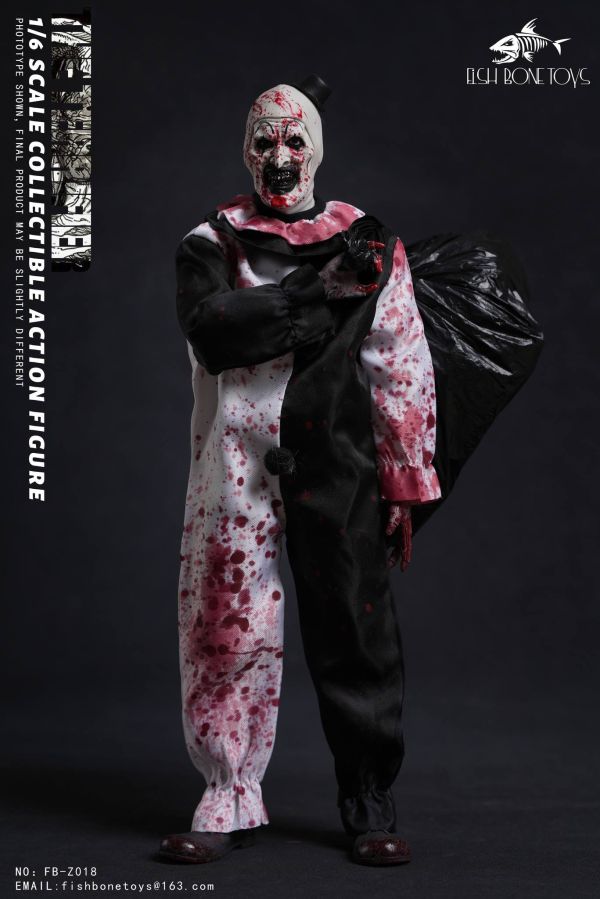 【史派克工廠】結單預購25年Q1 FISH BONETOYS NO FB-Z018 斷魂小丑 1/6 可動人偶 0725 FISH BONETOYS NO FB-Z018 斷魂小丑 1/6 可動人偶