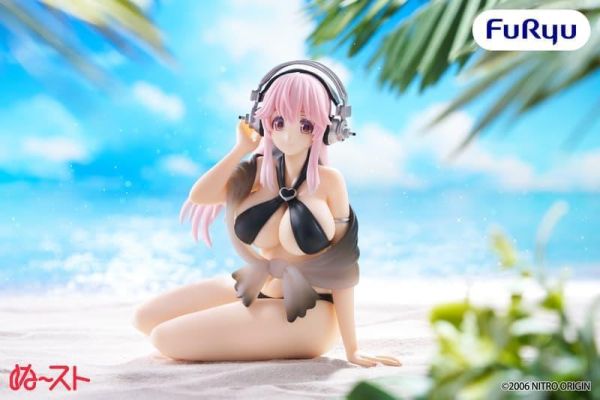 【史派克工廠】預購26年7月 Furyu 景品 超級索尼子 黑色泳裝ver. 泡麵蓋 0309 Furyu 景品 超級索尼子 黑色泳裝ver. 泡麵蓋