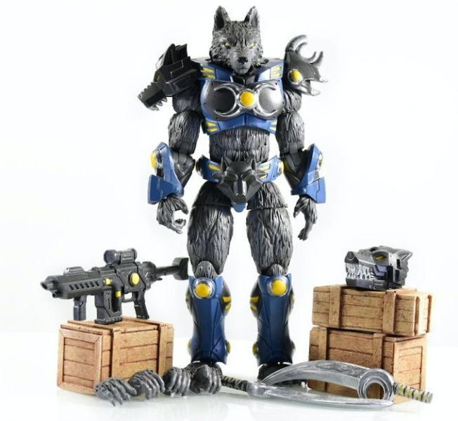 【史派克工廠】結單免運24年Q4 戰鬥生物 第一波 1/12 狼人 高可動系列 1024 戰鬥生物 第一波 1/12 狼人 高可動系列