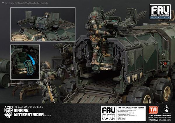 【史派克工廠】結單 23年12月預購 酸雨戰爭 Acid Rain FAV-A91 海陸挺進者 QM3m 0601 酸雨戰爭 Acid Rain FAV-A91 海陸挺進者 QM3m