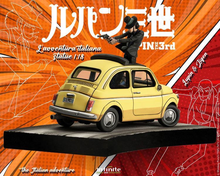 【史派克工廠】結單 預購免運Q1 Infinite 1/18 魯邦三世 意大利遊戲 魯邦三世 & 次元大介 雕像 訂 0221 Infinite 1/18 魯邦三世 意大利遊戲 魯邦三世 & 次元大介 雕像