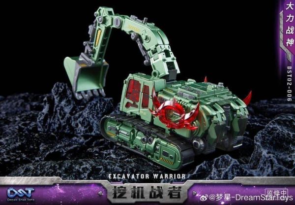 【史派克工廠】預購免運5月 Dream Star Toys DST02-006 大力戰神 警力神 挖機戰者 0408 Dream Star Toys DST02-006 大力戰神 警力神 挖機戰者