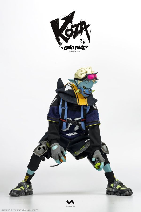 【史派克工廠】現貨 免運 JTSTUDIO GAKi RACE1/6 #1 KOZA 可動人偶 訂 0418 JTSTUDIO GAKi RACE1/6 #1 KOZA 可動人偶 訂
