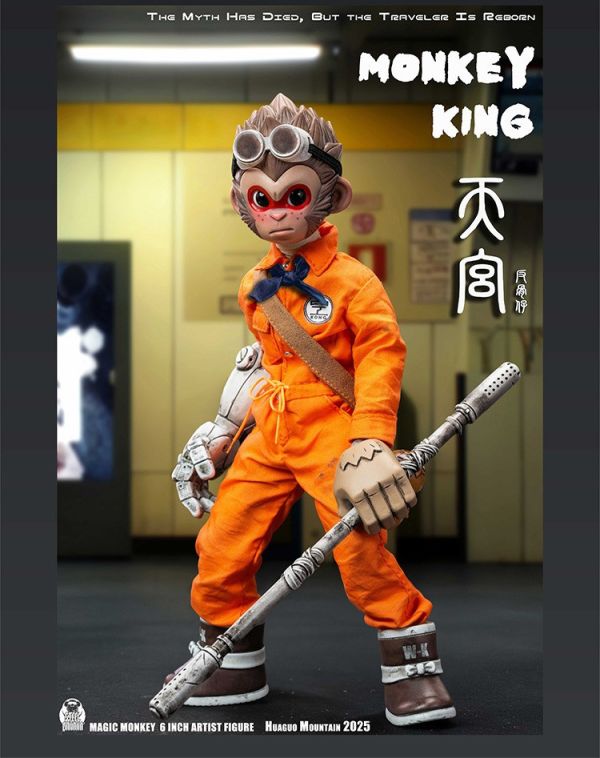 【史派克工廠】預購免運Q2 MAGIC MONKEY 魔法猴子 1/12 破敗紀元 鐵臂行者 可動 普通 豪華 1218 MAGIC MONKEY 魔法猴子 1/12 破敗紀元 鐵臂行者 可動 普通 豪華