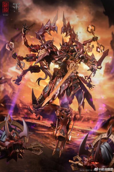 【史派克工廠】結單免運26年Q1 藏道模型 神話傳說系列 CD-06 天末六道之一 阿修羅機甲合金完成品 再版 0926 藏道模型 神話傳說系列 CD-06 天末六道之一 阿修羅機甲合金完成品 再版