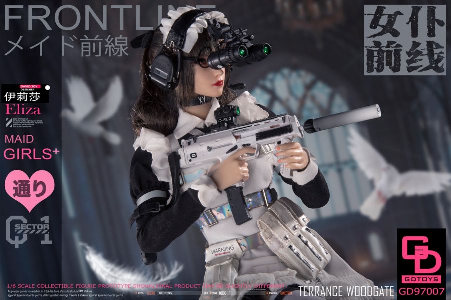 【史派克工廠】結單 23年Q3預購 GDTOYS GD97007 女僕前線 第2彈 伊莉莎 ELIZA 1/6 0608 GDTOYS GD97007 女僕前線 第2彈 伊莉莎 ELIZA 1/6