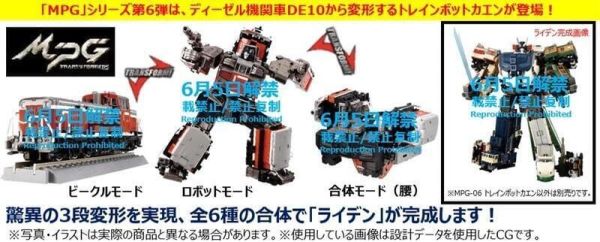【史派克工廠】結單 預購免運2月 TAKARA TOMY變形金剛MPG-06S 列車部隊 雷電 神力號火炎 特殊包裝 0626 TAKARA TOMY變形金剛MPG-06S 列車部隊 雷電 神力號火炎 特殊包裝