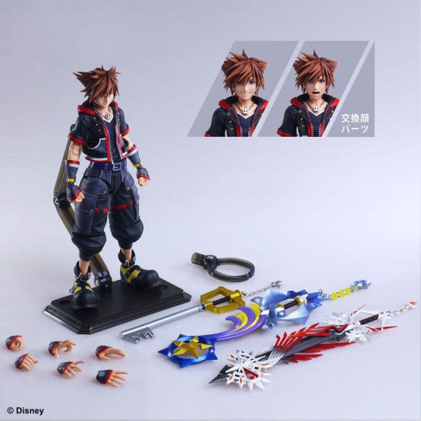 【史派克工廠】現貨 日版 SE PLAY ARTS改 PA改 王國之心3 索拉 ver.2 DX 【史派克工廠】現貨 日版 SE PLAY ARTS改 PA改 王國之心3 索拉 ver.2 DX