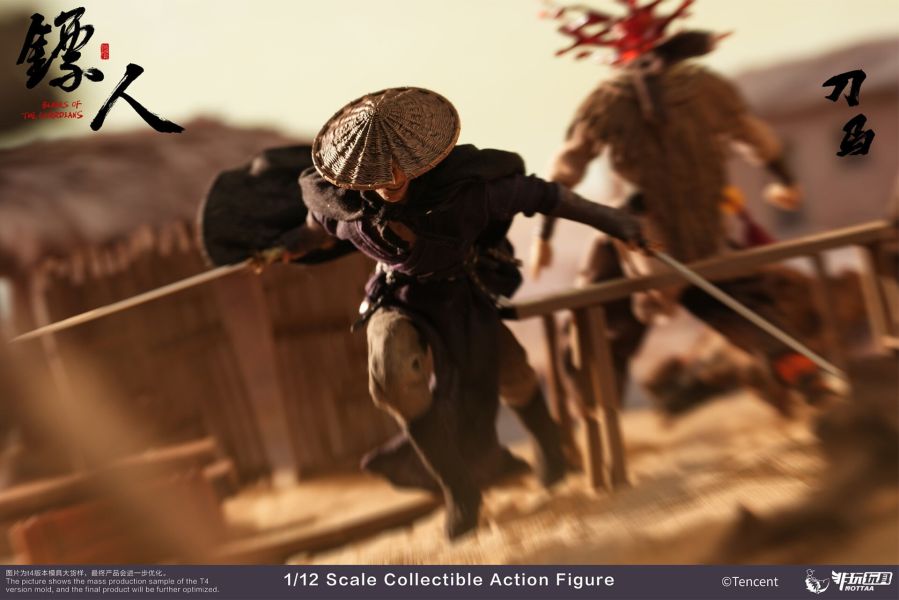 【史派克工廠】預購免運26年Q1 非玩玩具 鏢人 刀馬 膠髮版 1/12 可動人偶 1113 非玩玩具 鏢人 刀馬 膠髮版 1/12 可動人偶