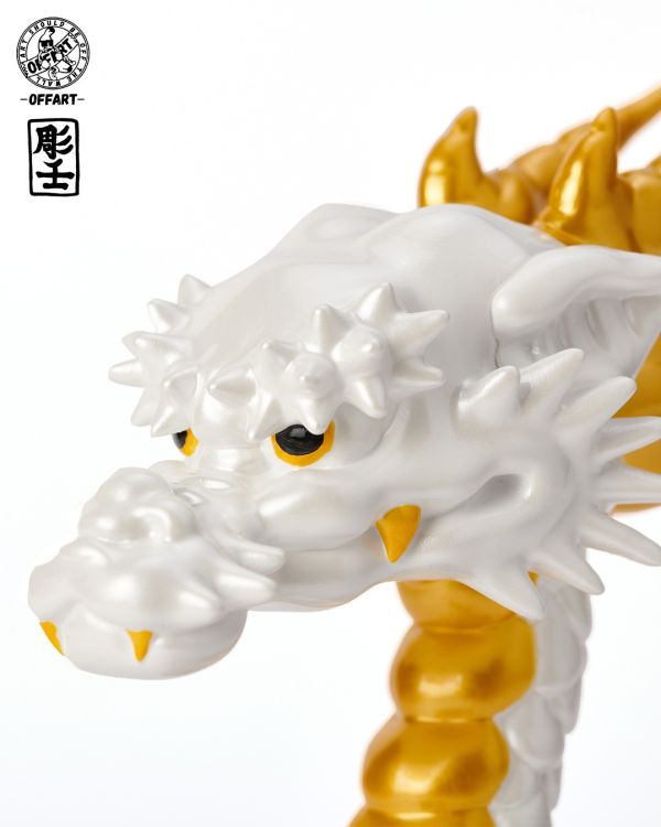 【史派克工廠】結單免運25年10月 OFFART X人中之龍ｘ鐵牛 18cm 白精汁龍 0822 OFFART X人中之龍ｘ鐵牛 18cm 白精汁龍