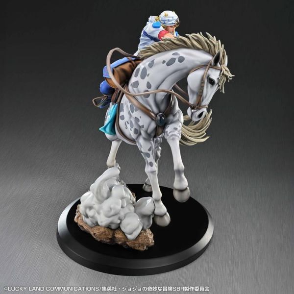 【史派克工廠】預購免運12月 超像Art JoJo的奇妙冒險第七部 飆馬野郎 喬尼·喬斯達＆慢舞者 完成品 0811 超像Art JoJo的奇妙冒險第七部 飆馬野郎 喬尼·喬斯達＆慢舞者 完成品