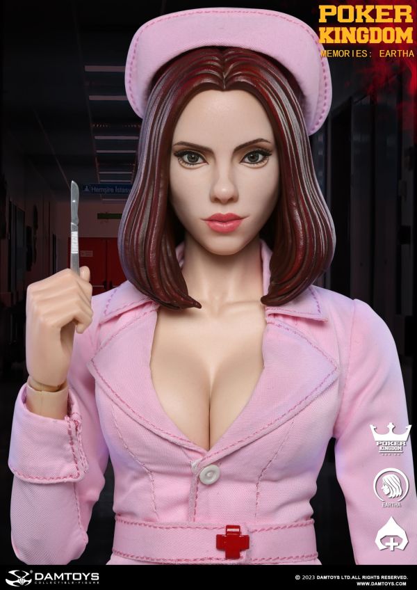 【史派克工廠】現貨 DAMTOYS 1/6撲克王國回憶篇 爾莎 Eartha GK004MX-A 0229 DAMTOYS 1/6撲克王國回憶篇 爾莎 Eartha GK004MX-A