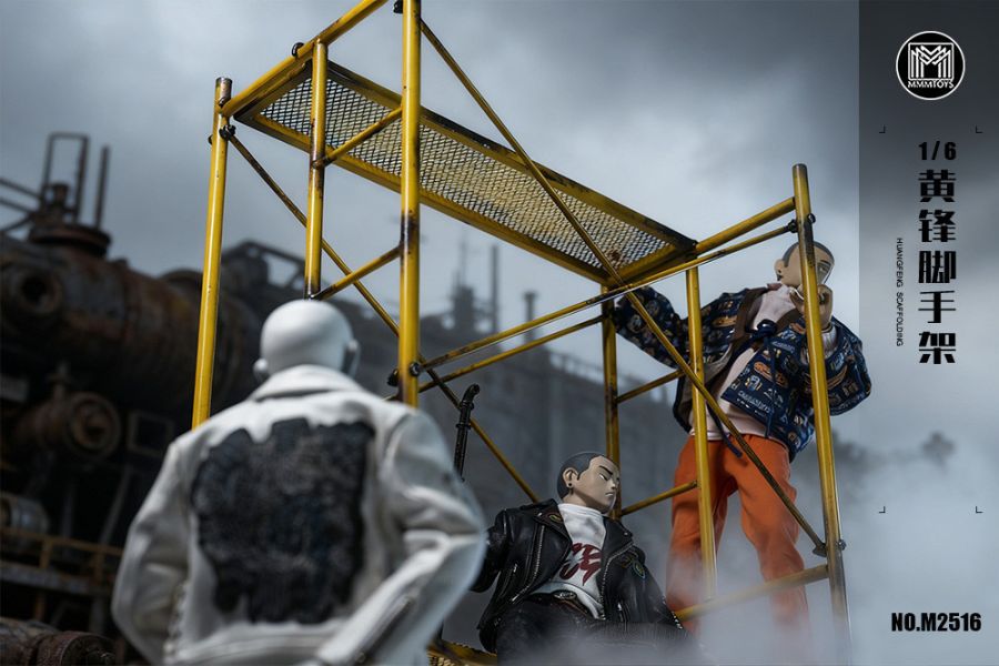 【史派克工廠】預購26年Q1 MMMTOYSs 1/6 黃鋒腳手架 M2516 場景地台 適配12寸可動 1218 MMMTOYSs 1/6 黃鋒腳手架 M2516 場景地台 適配12寸可動