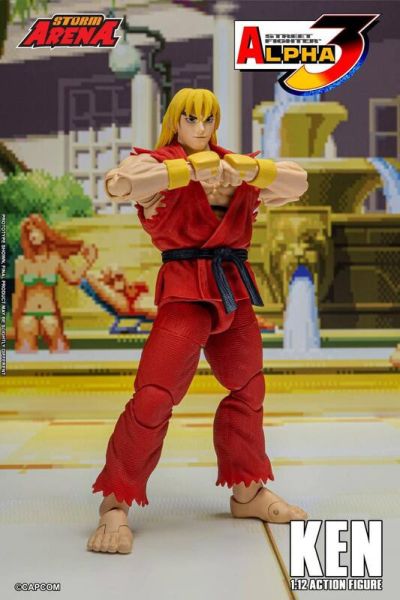 【史派克工廠】結單免運25年Q2 STORM ARENA 1/12 快打旋風 ALPHA 3 肯 Ken 0314 STORM ARENA 1/12 快打旋風 ALPHA 3 肯 Ken