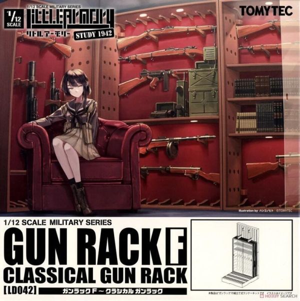【史派克工廠】結單 預購24年11月 Tomytec 1/12 迷你武裝 LD042 槍架 F 傳統槍架 0729 Tomytec 1/12 迷你武裝 LD042 槍架 F 傳統槍架