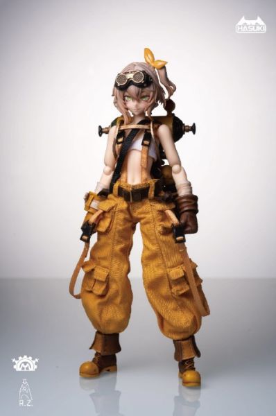 【史派克工廠】結單 預購Q3 HASUKI神貓跳動Pocket Art 1/12 PA007 機械師 菲歐娜 菲奧娜 0329 HASUKI神貓跳動Pocket Art 1/12 PA007 機械師 菲歐娜 菲奧娜