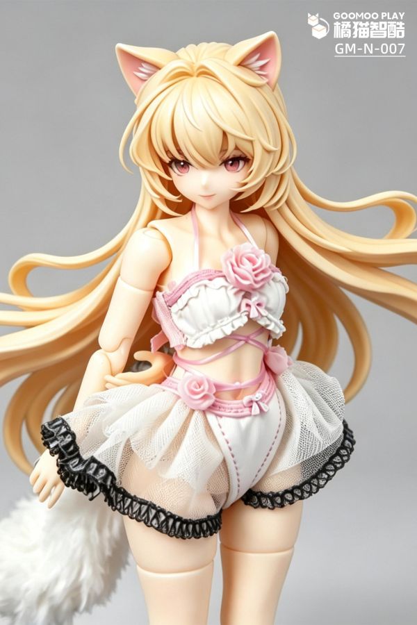 【史派克工廠】預購免運26年Q3 GOOMOO 橘貓智酷 GM-N-003 1/12 白絨貓女套裝 無人偶 0720 GOOMOO 橘貓智酷 GM-N-003 1/12 白絨貓女套裝 無人偶