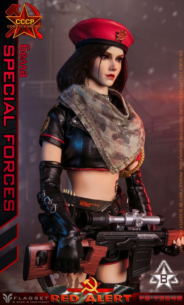 【史派克工廠】結單 預購免運Q4 Flagset 紅色預警1/6蘇聯狙擊手小隊 FS73048 A款納斯佳 B款貝拉 0612 Flagset 紅色預警1/6蘇聯狙擊手小隊 FS73048 A款納斯佳 B款貝拉
