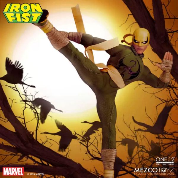 【史派克工廠】結單 免運27年Q2 Mezco one:12 漫威漫畫 鐵拳 鐵拳俠 MEZ775500 可動 0916 Mezco one:12 漫威漫畫 鐵拳 鐵拳俠 MEZ775500 可動