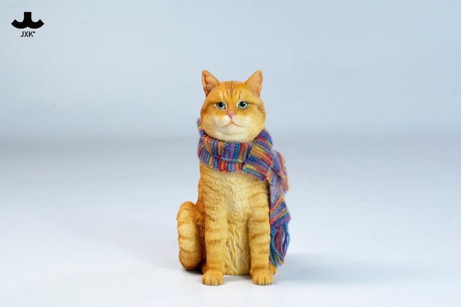 【史派克工廠】預購26年Q1 JXK 流浪貓鮑勃 Wandering Bob 橘貓 動物模型 0122 JXK 流浪貓鮑勃 Wandering Bob 橘貓 動物模型