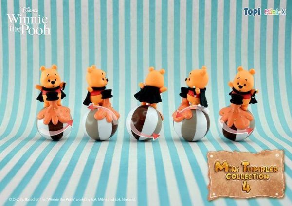 【史派克工廠】結單免運26年6月 TOPI Mini-X 不倒翁公仔收藏4 小熊維尼 一中盒6入 0202 TOPI Mini-X 不倒翁公仔收藏4 小熊維尼 一中盒6入